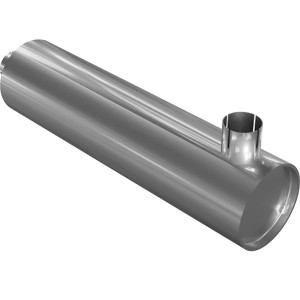 Genie Lift Part # 94239GT - MUFFLER,RND,TYPE 5,4.57 DIAX, EA