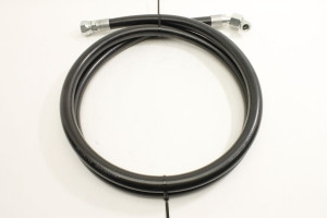 Genie Lift Part # 94374-10830GT - HOSE ASSY, 3/4, 90 FEM, STR FEM, EA