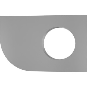 Genie Lift Part # 96106GT - PLATE,MOD TRAY HINGE MOUNT, EA
