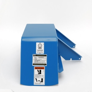 Genie Lift Part # 97323GT - RIGHT FENDER ASSY. W. WORD D., EA