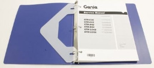 Genie Lift Part # 97487GT - MANUAL,SERVICE,GTH6XX/8XX/10XX, EA