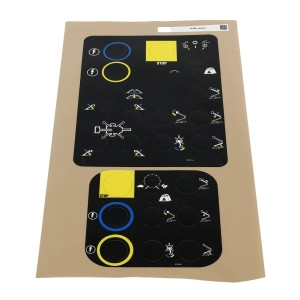 Genie Lift Part # 97566GT - DECAL KIT,TZ34/20,SYMBOLS***, EA