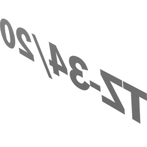 Genie Lift Part # 97690GT - DECAL, COSMETIC, TZ34/20 NO GENIE, EA