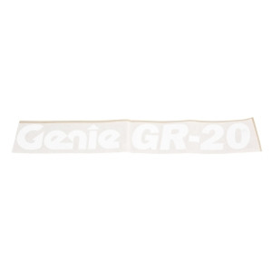 Genie Lift Part # 97812GT - DECAL,COSMETIC,GENIE GR-20***, EA