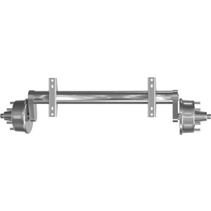 Genie Lift Part # 99588GT - AXLE ASSY,MECH. BRAKE, EA
