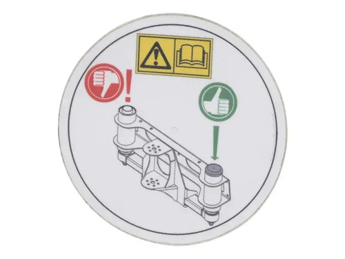 JLG Part # 06448200 | STICKER, EA