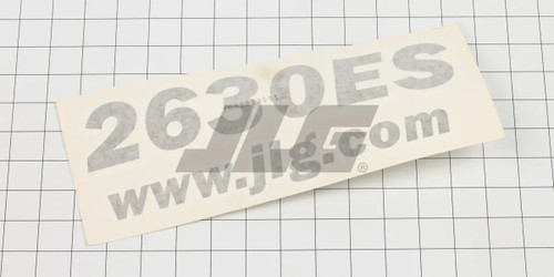 JLG Part # 1001099921 | DECAL,2630ES MODEL DESIG., EA