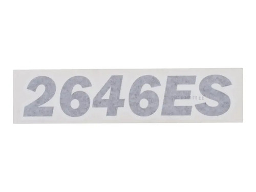 JLG Part # 1001099922 | DECAL, 2646ES MODEL DESIG., EA