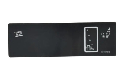 JLG Part # 1001107851 | DECAL,PLATFORM DISPLAY, EA