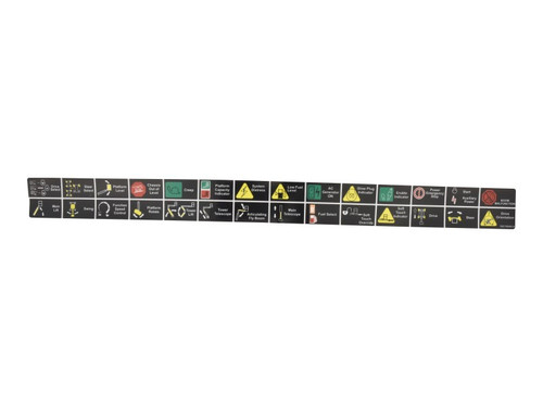 JLG Part # 1001108495 | DECAL,LEGEND (PLF), EA