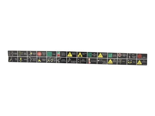JLG Part # 1001108495 | DECAL,LEGEND (PLF), EA