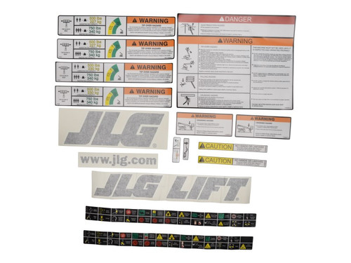 JLG Part # 1001108723 | KIT, PLATF. DECAL 860SJ, EA