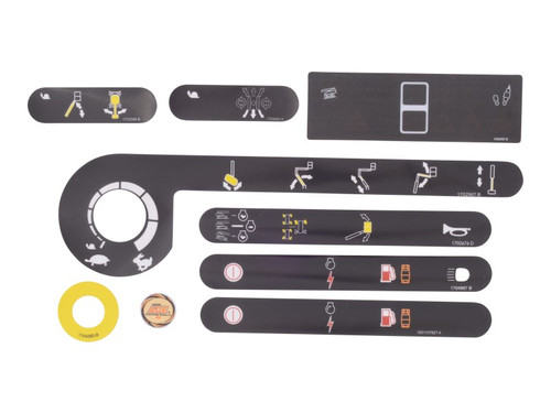 JLG Part # 1001109193 | KIT, PLATFORM CONSOLE DECAL, EA