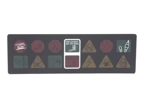 JLG Part # 1001121657 | DECAL,PLATFORM DISPLAY, EA