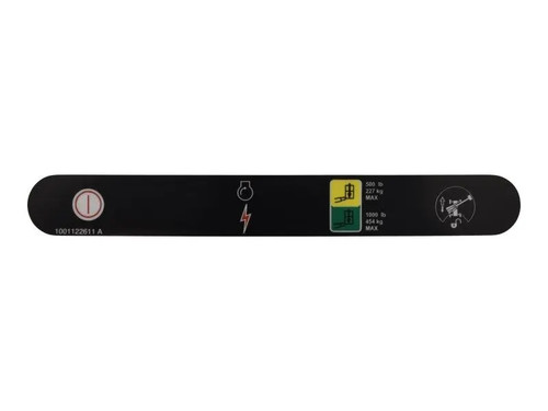 JLG Part # 1001122611 | DECAL,STOP, EA