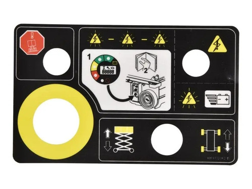 JLG Part # 1001132362 | DECAL,LIGHT FUNCTION, EA