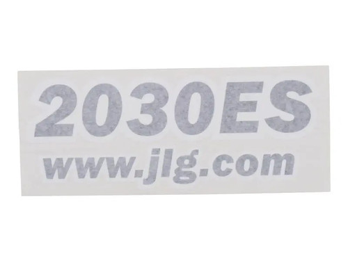 JLG Part # 1001099920 | DECAL, 2030ES MODEL DESIG., EA