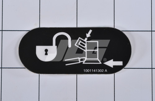 JLG Part # 1001141302 | DECAL,PLATFORM / SOFTTOUCH, EA
