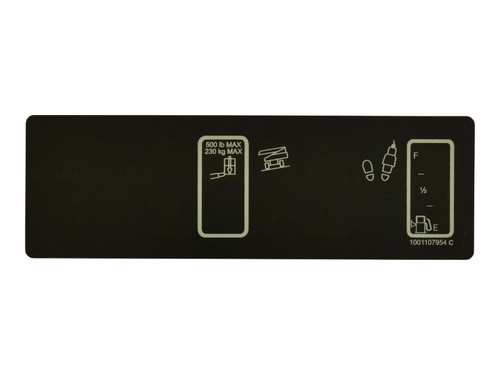 JLG Part # 1001107954 | DECAL,PLATFORM DISPLAY (800S), EA