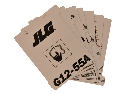 JLG Part # 1001115536 | LOAD,BOOKLET G12-55A, EA