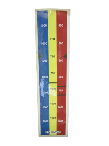 JLG Part # 1700503 | DECAL, CAPACITY INDICATOR, EA