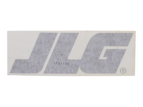 JLG Part # 1701110 | DECAL, JLG, EA