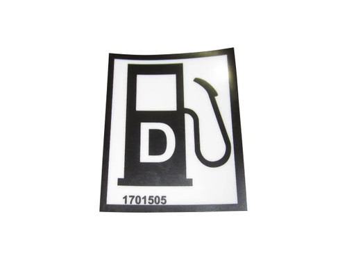 JLG Part # 1701505 | DECAL,DSL, EA
