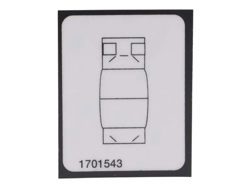 JLG Part # 1701543 | DECAL,LP GS(CE/A/B)(70H,J/A/C), EA