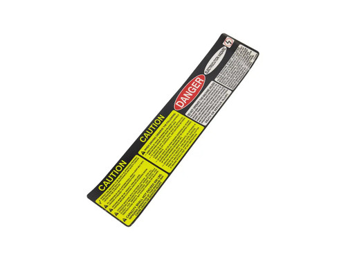 JLG Part # 1701639 | DECAL, CAUTION-DANGER, EA