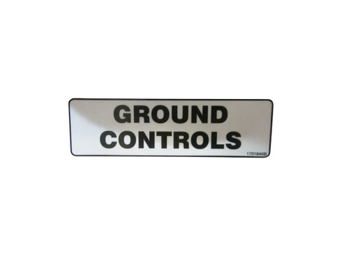 JLG Part # 1701840 | DECAL, (GRND/EMER CONT), EA