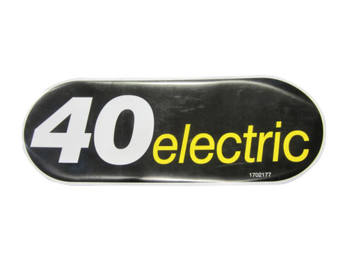 JLG Part # 1702177 | DECAL, 40E, EA