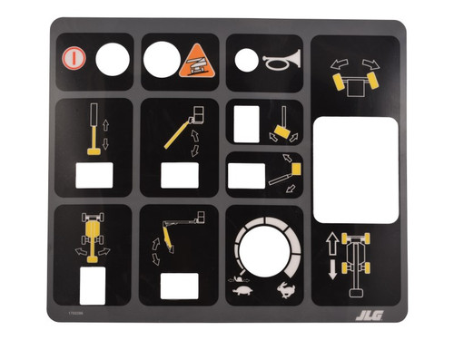 JLG Part # 1702286 | DECAL, (CONSOLE LID), EA