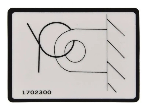 JLG Part # 1702300 | DECAL, TIE DOWN, EA