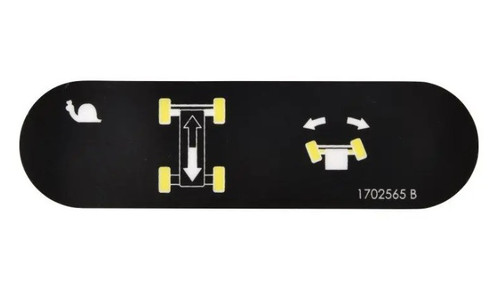 JLG Part # 1702565 | DECAL, (DRIVE STEER), EA