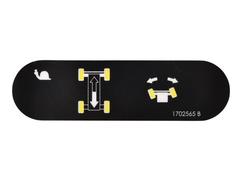 JLG Part # 1702565 | DECAL, (DRIVE STEER), EA