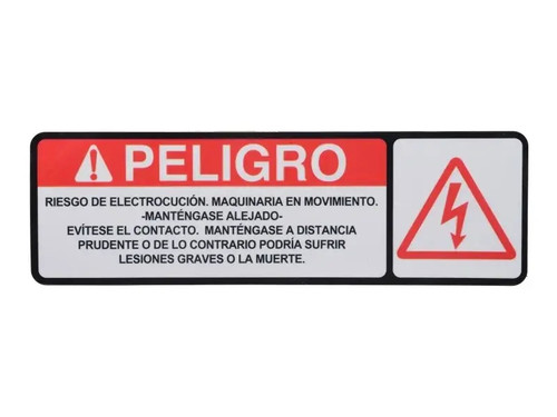 JLG Part # 1702585 | DECAL, ELEC HAZARD (SPA,LAT AM, EA