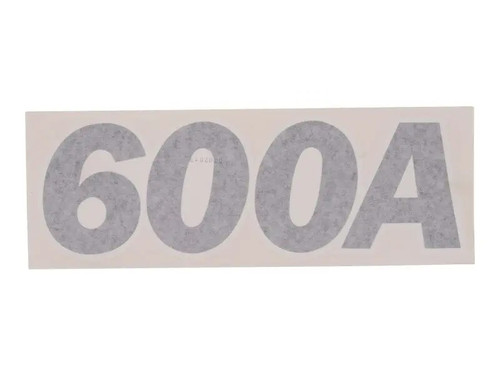 JLG Part # 1702818 | DECAL, 600A, EA