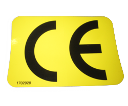 JLG Part # 1702928 | DECAL, CE, EA