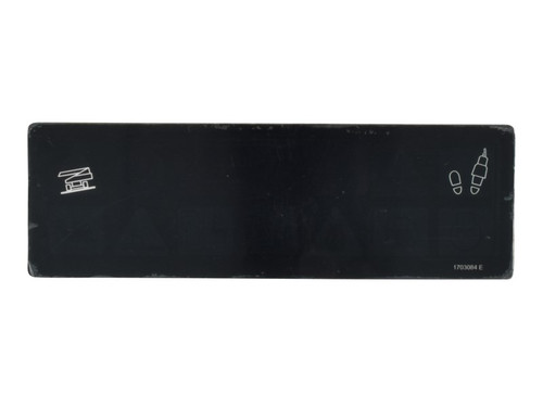 JLG Part # 1703084 | DECAL, PLATF DISPLAY (CE), EA