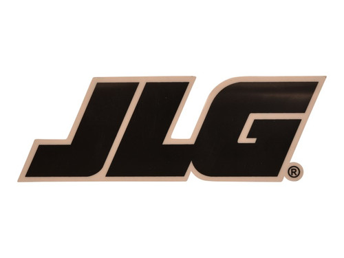 JLG Part # 1703681 | DECAL,JLG 1.75" BLACK, EA