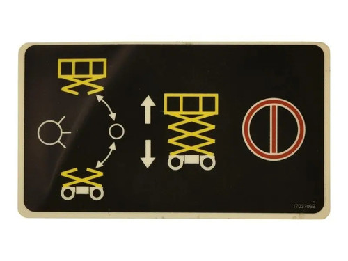 JLG Part # 1703706 | DECAL, GRND CONTROL, EA