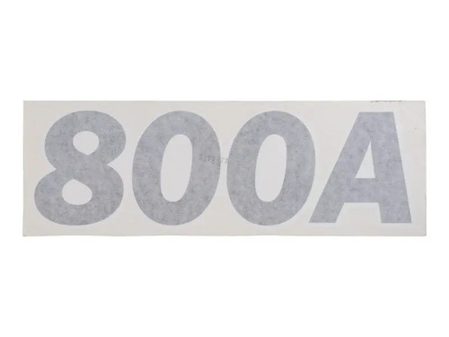 JLG Part # 1703772 | DECAL, 800A, EA