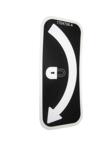 JLG Part # 1704726 | DECAL, LOCK LATCH, EA