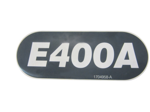 JLG Part # 1704958 | DECAL,MODEL DESIGNATION E400A, EA