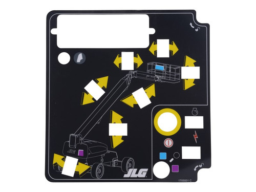 JLG Part # 1705001 | DECAL,GROUND CONTROL(FOX), EA