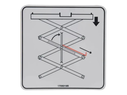 JLG Part # 1705019 | DECAL, SAFETY PROP, EA