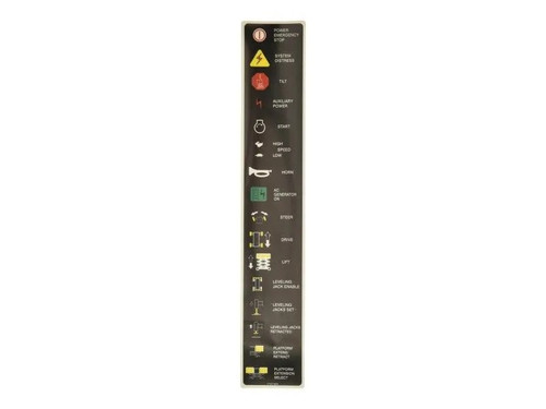 JLG Part # 1705190 | DECAL,LEGEND(ENG), EA