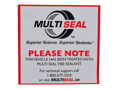 JLG Part # 1705363 | DECAL,TIRE SEALANT LARGE, EA - subs to 1001270063