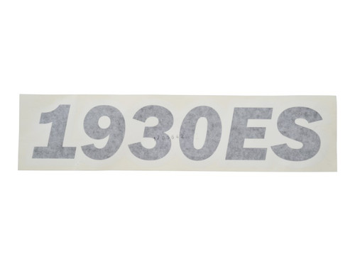 JLG Part # 1705642 | DECAL,MODEL 1930ES, EA