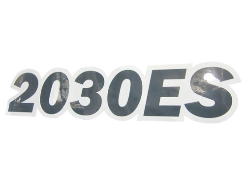 JLG Part # 1705643 | DECAL,MODEL 2030ES, EA